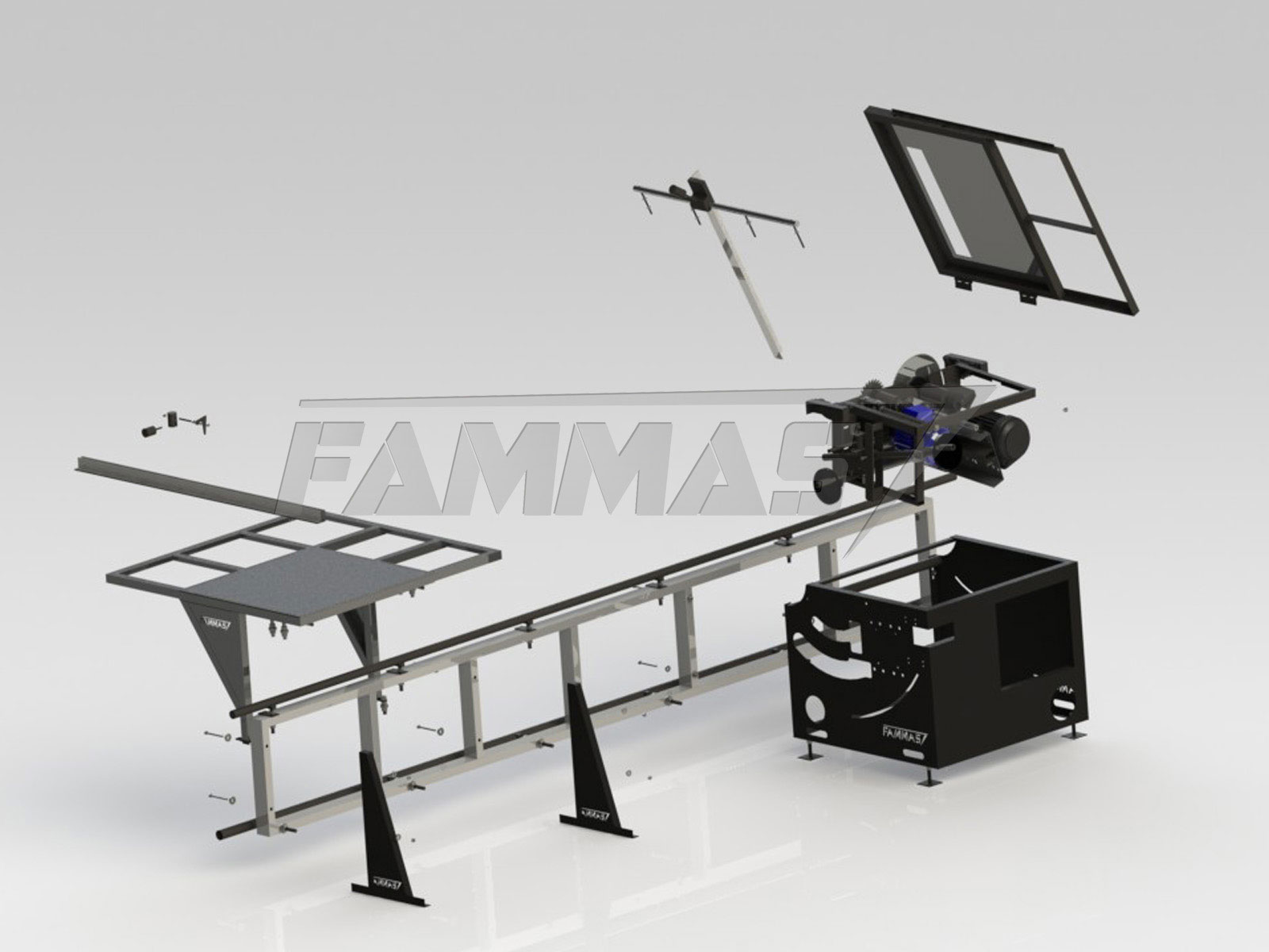 Nace FAMMAS, un nuevo concepto en diseño de maquinas industriales 